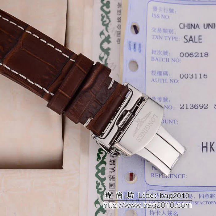 LONGINES浪琴 全自動機械 精品男士腕表 WSS0754